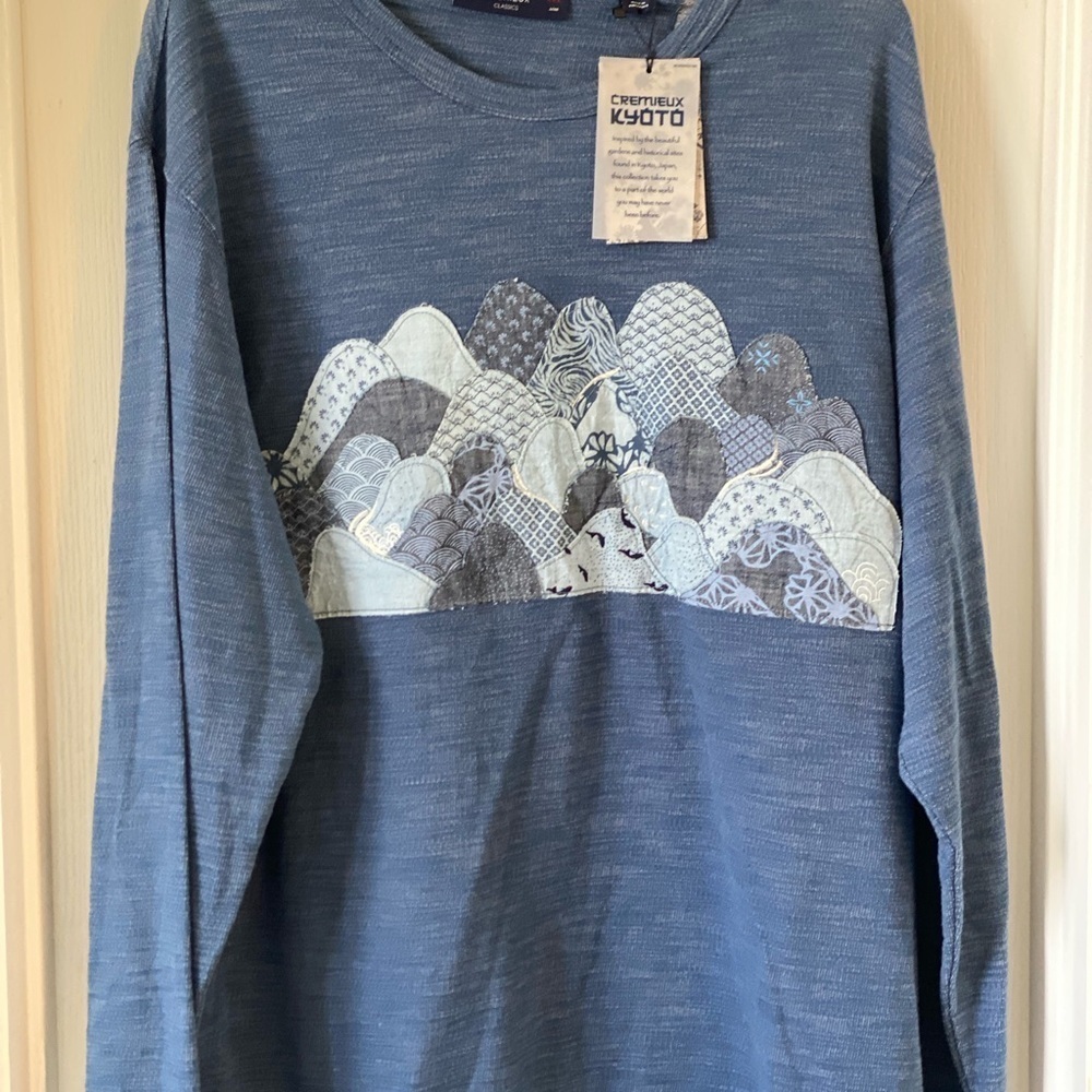 Men’s long sleeve Cremieux size-XXL